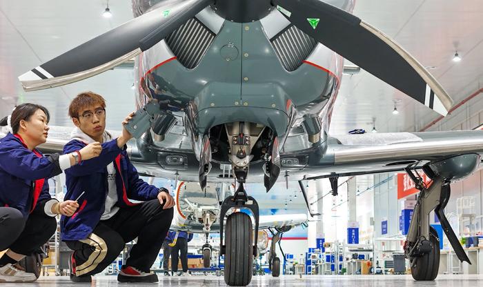 青島萊西整機制造加速低空經(jīng)濟 “高飛”